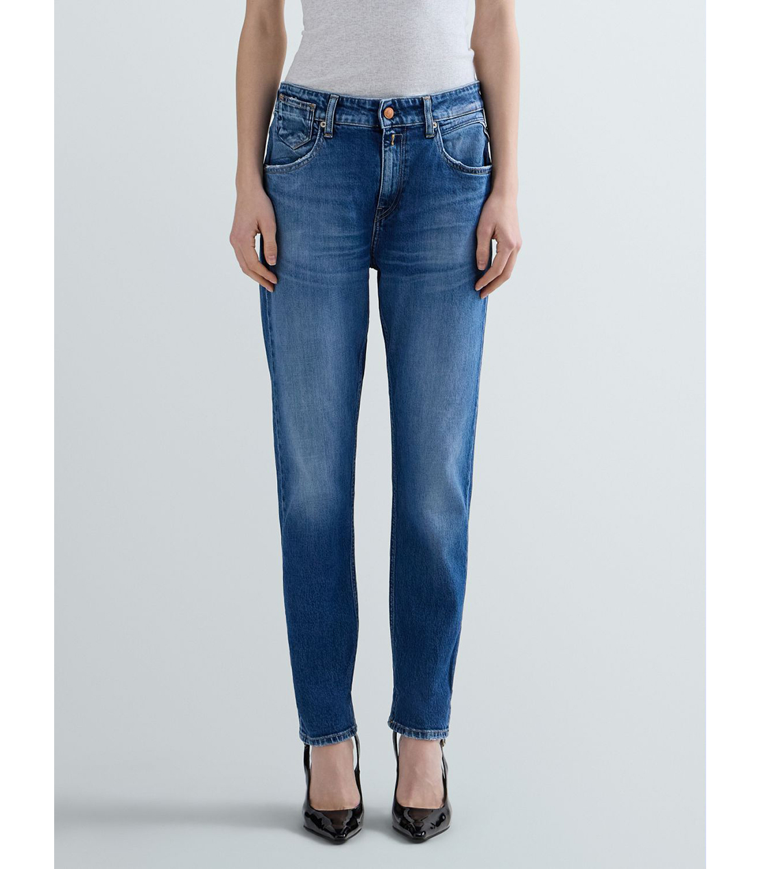 スリムボーイフィットMARTY ストレッチデニム